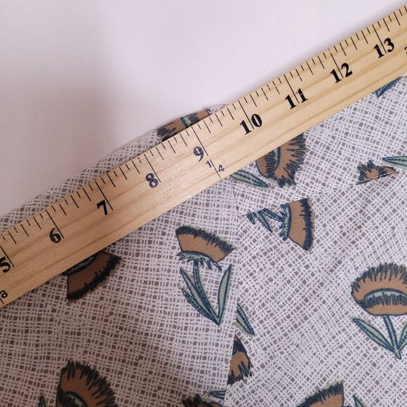 Patagonia Shirt Mens Small Floral Go To Sienna Clay Button Down Organic Cotton - Picture 8 of 11